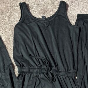 We Wander Dark Grey Jumpsuit